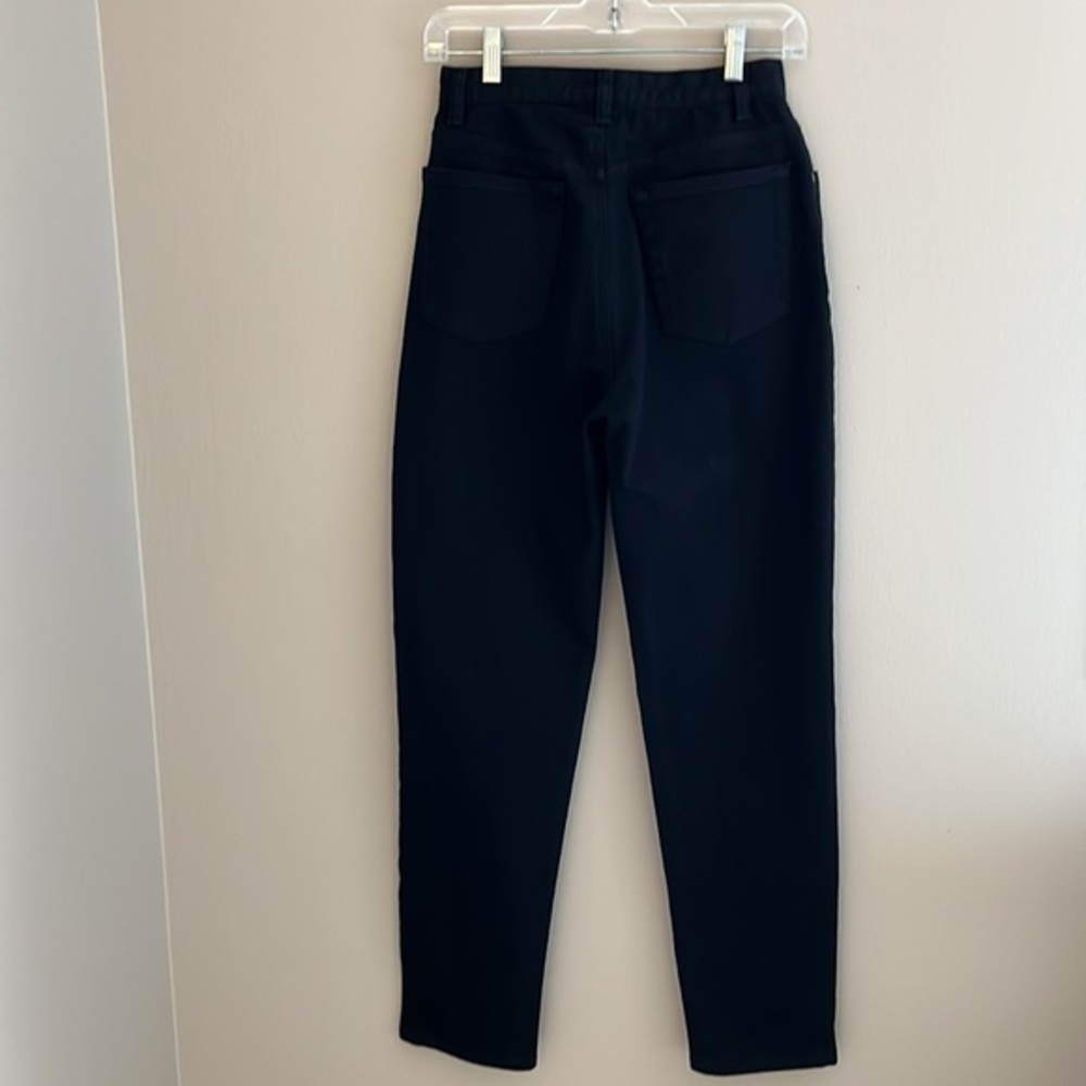 Lizwear High Rise Mom Black Denim Jean Size 4 - Picture 5 of 15